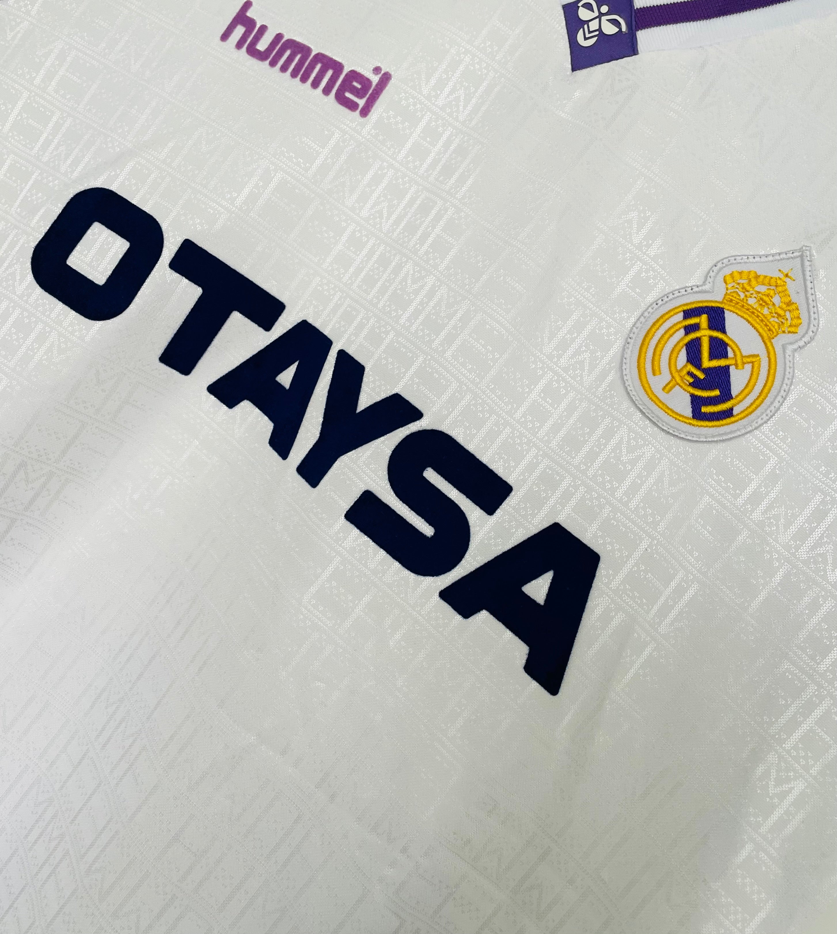 Real Madrid - Home - 1990-92 - Retro - Adults