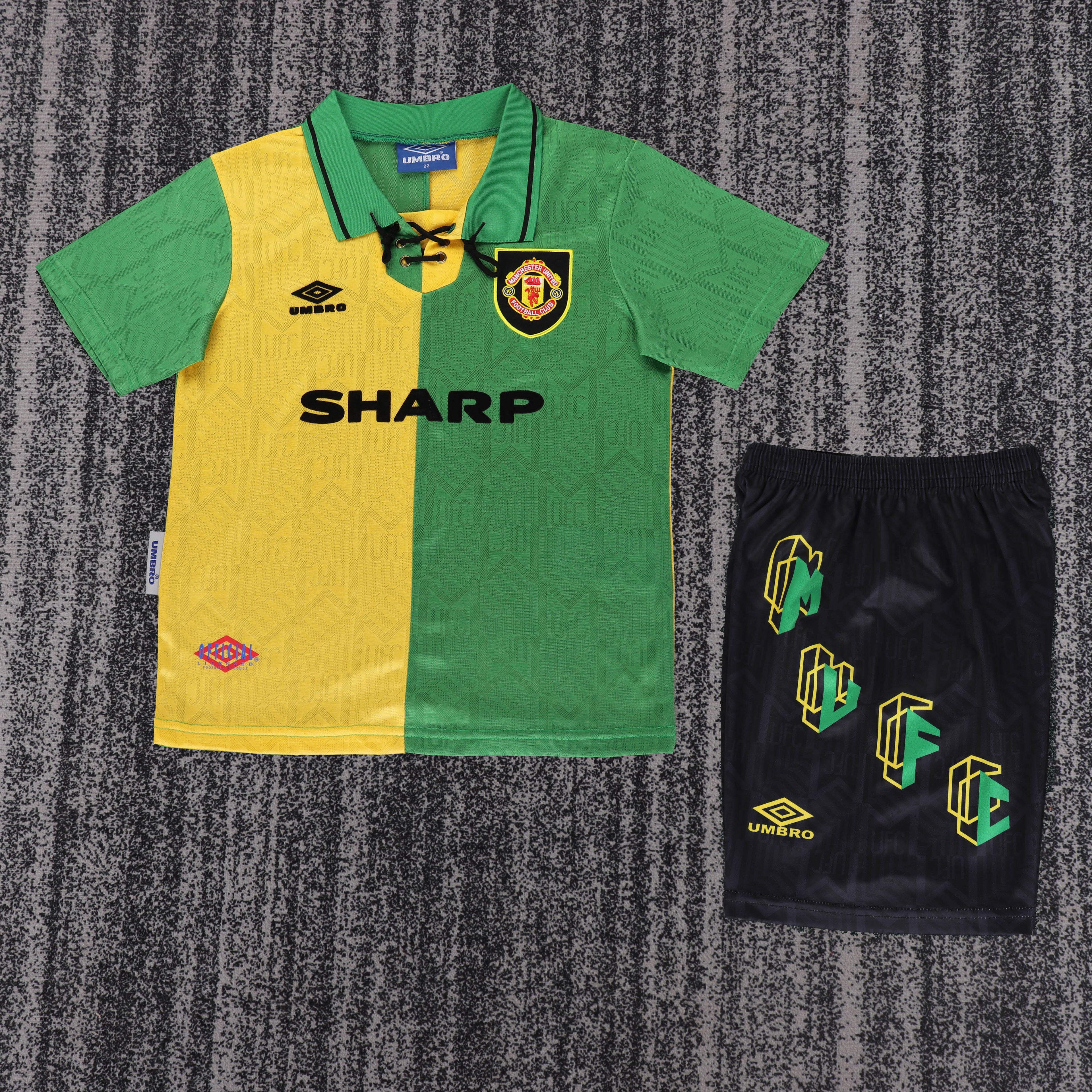 Manchester United - Away - 1992/94 - Kids - Retro