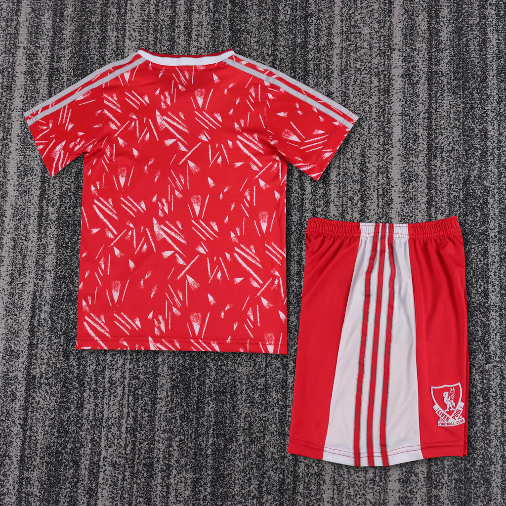 Liverpool - Home - 1989/91 - Kids - Retro