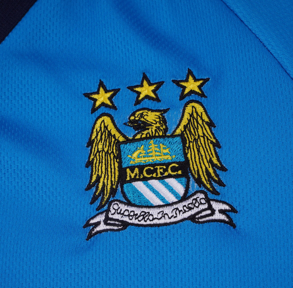 Manchester City - Home - 1997/98 - Kids - Retro