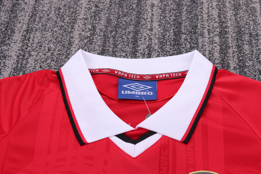 Manchester United - Home (European) - 1999/00 - Kids - Retro