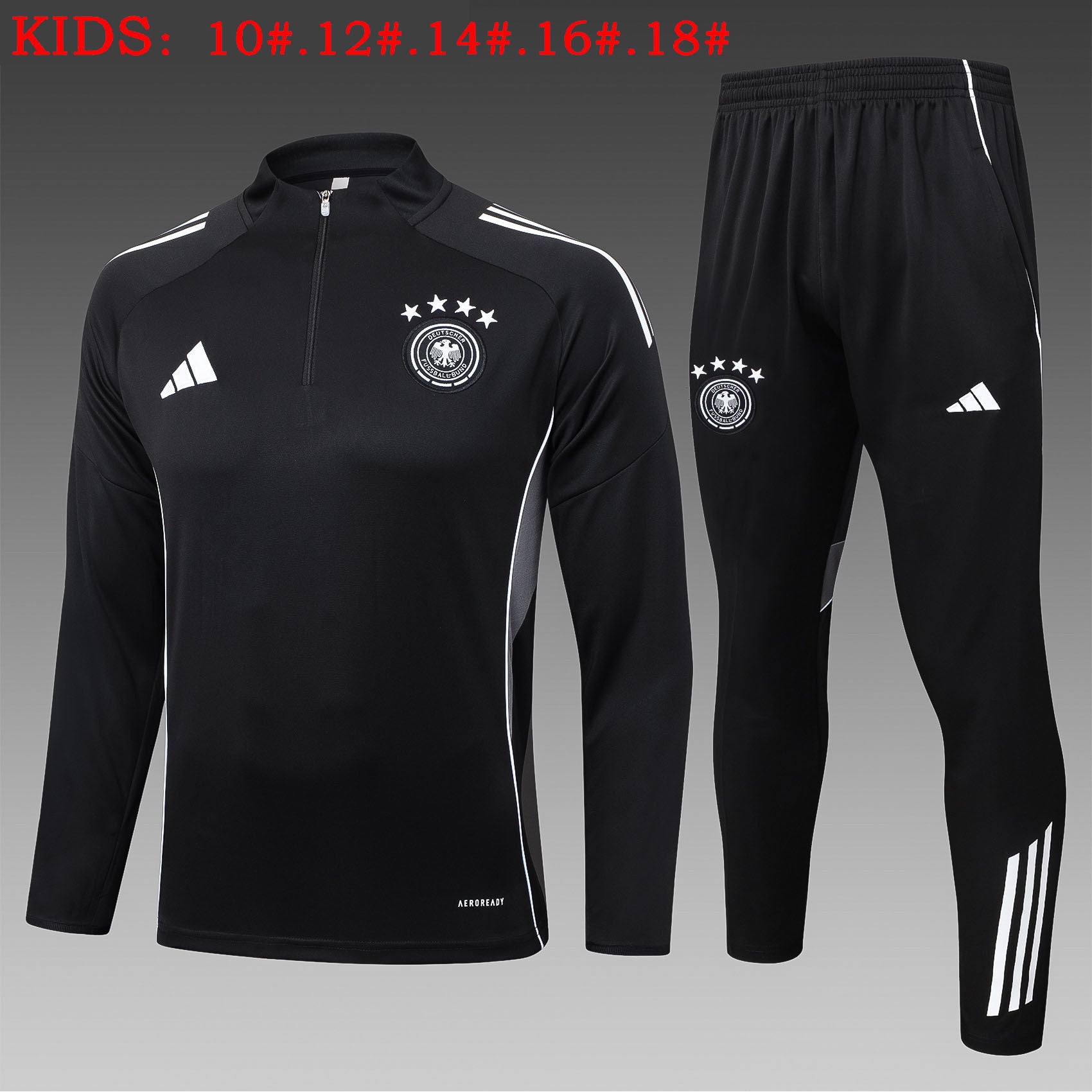 Germany - Tracksuit - Halfzip #2 - 2026 - Kids