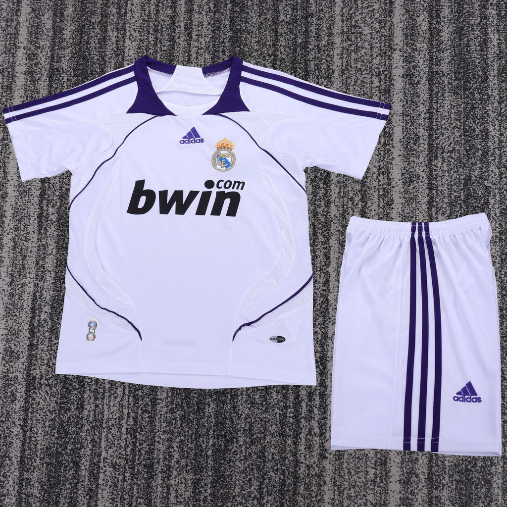 Real Madrid - Home - 2007/08 - Kids - Retro