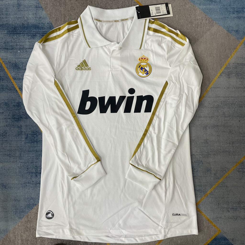 Real Madrid - Home - 2011/12 - Retro - LS - Adults