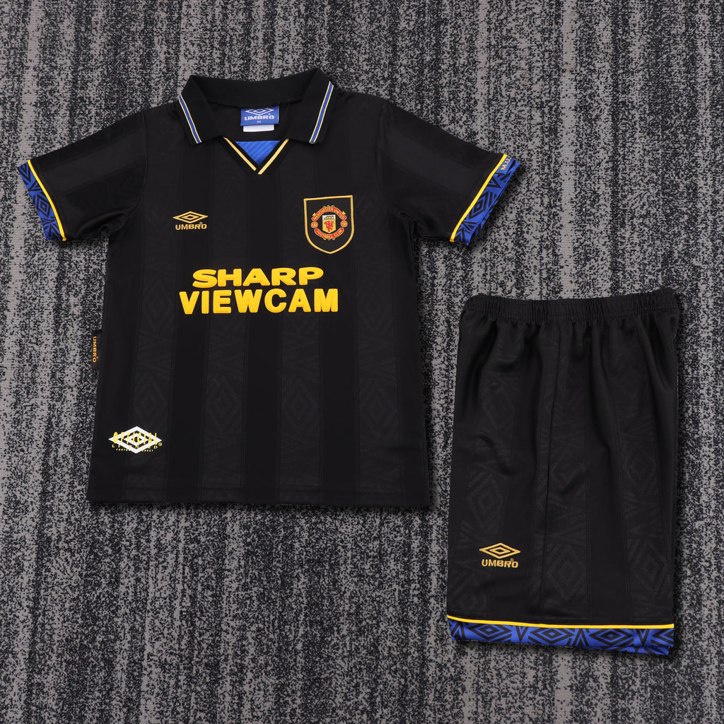 Manchester United - Away - 1993/94 - Kids - Retro