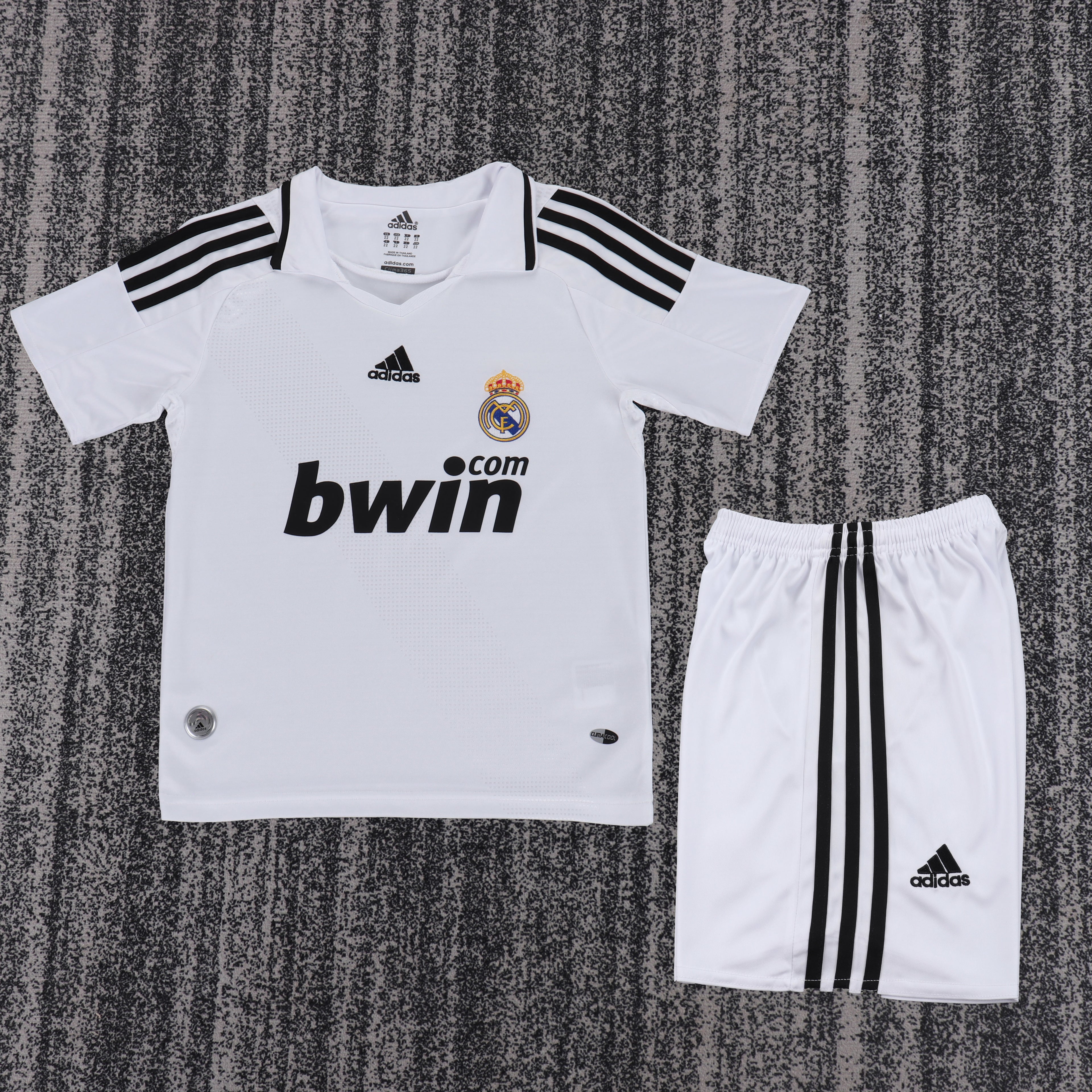Real Madrid - Home - 2008/09 - Kids - Retro