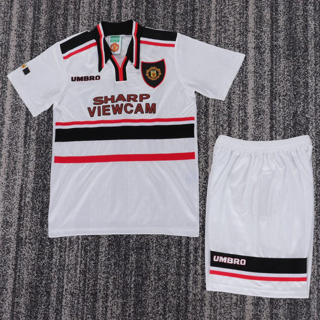 Manchester United - Away - 1998/99 - Kids - Retro