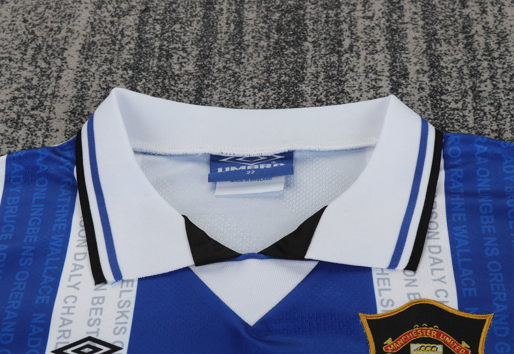 Manchester United - Away - 1994/96 - Kids - Retro