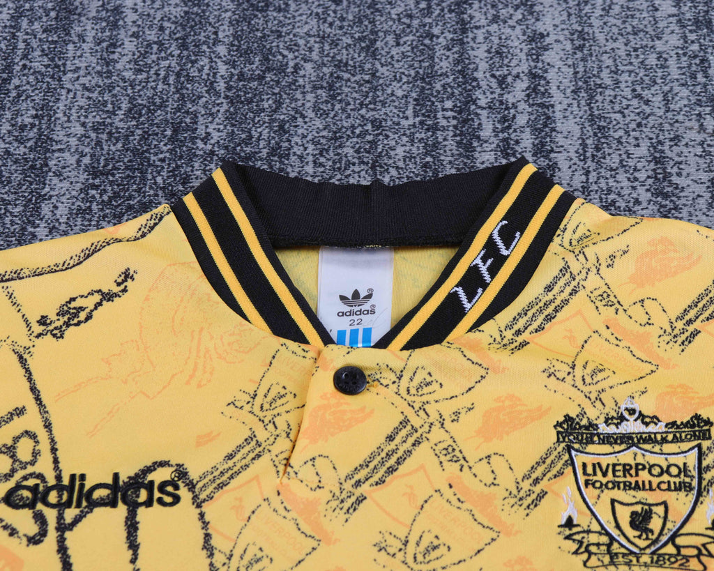 Liverpool - Away - 1994/96 - Kids - Retro