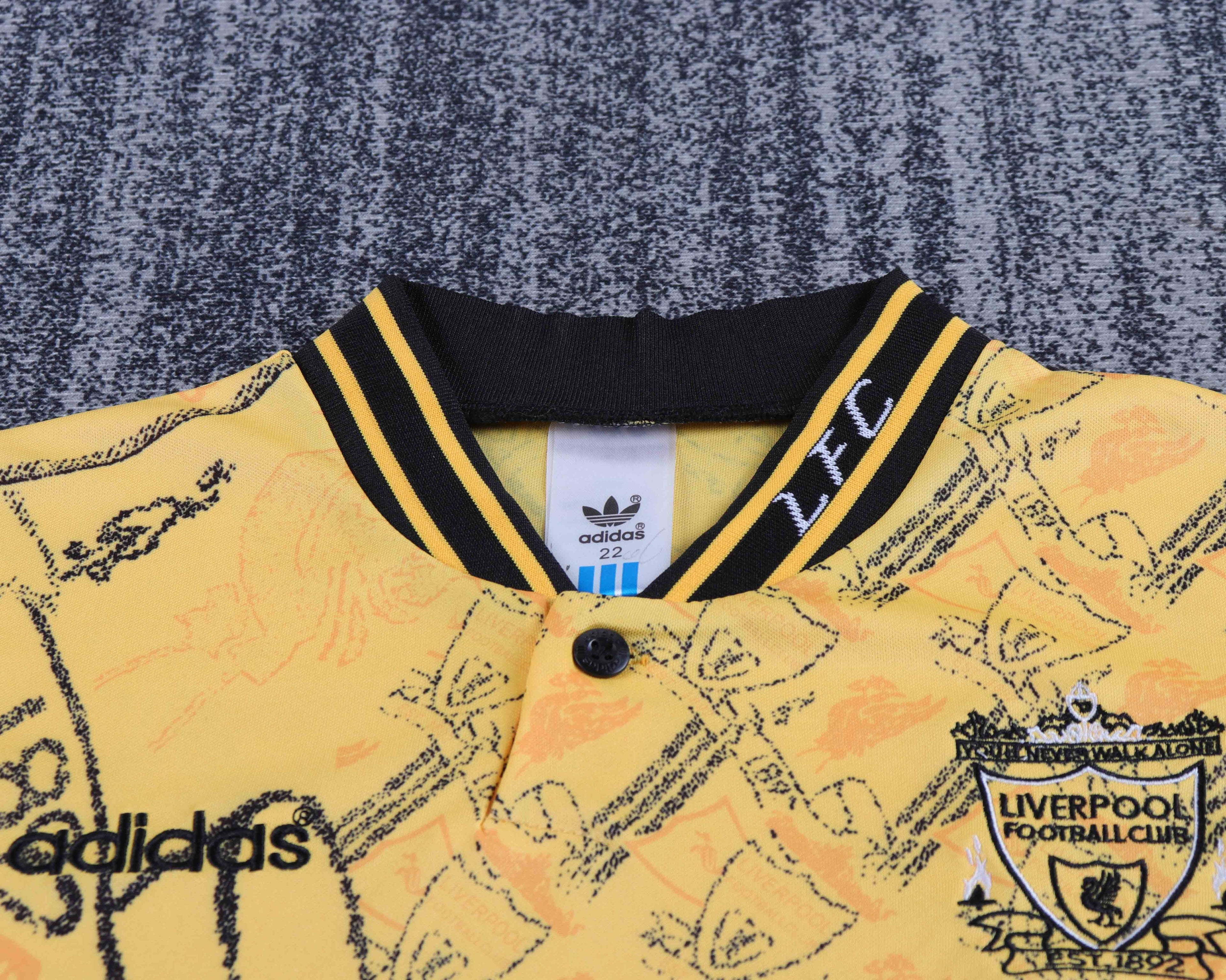 Liverpool - Away - 1994/96 - Kids - Retro