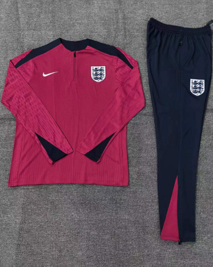 England - Tracksuit - Halfzip 2 - Kids