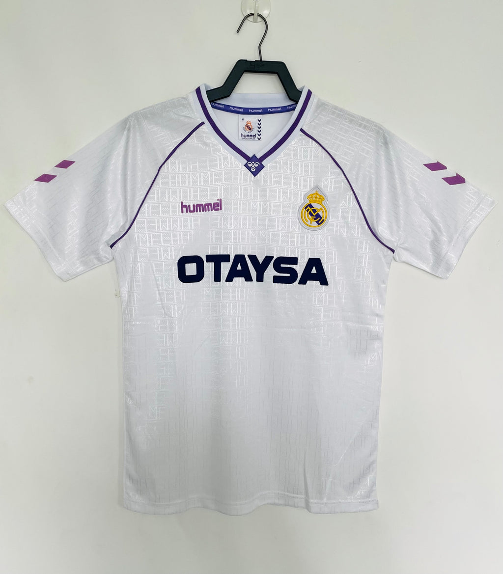 Real Madrid - Home - 1990-92 - Retro - Adults