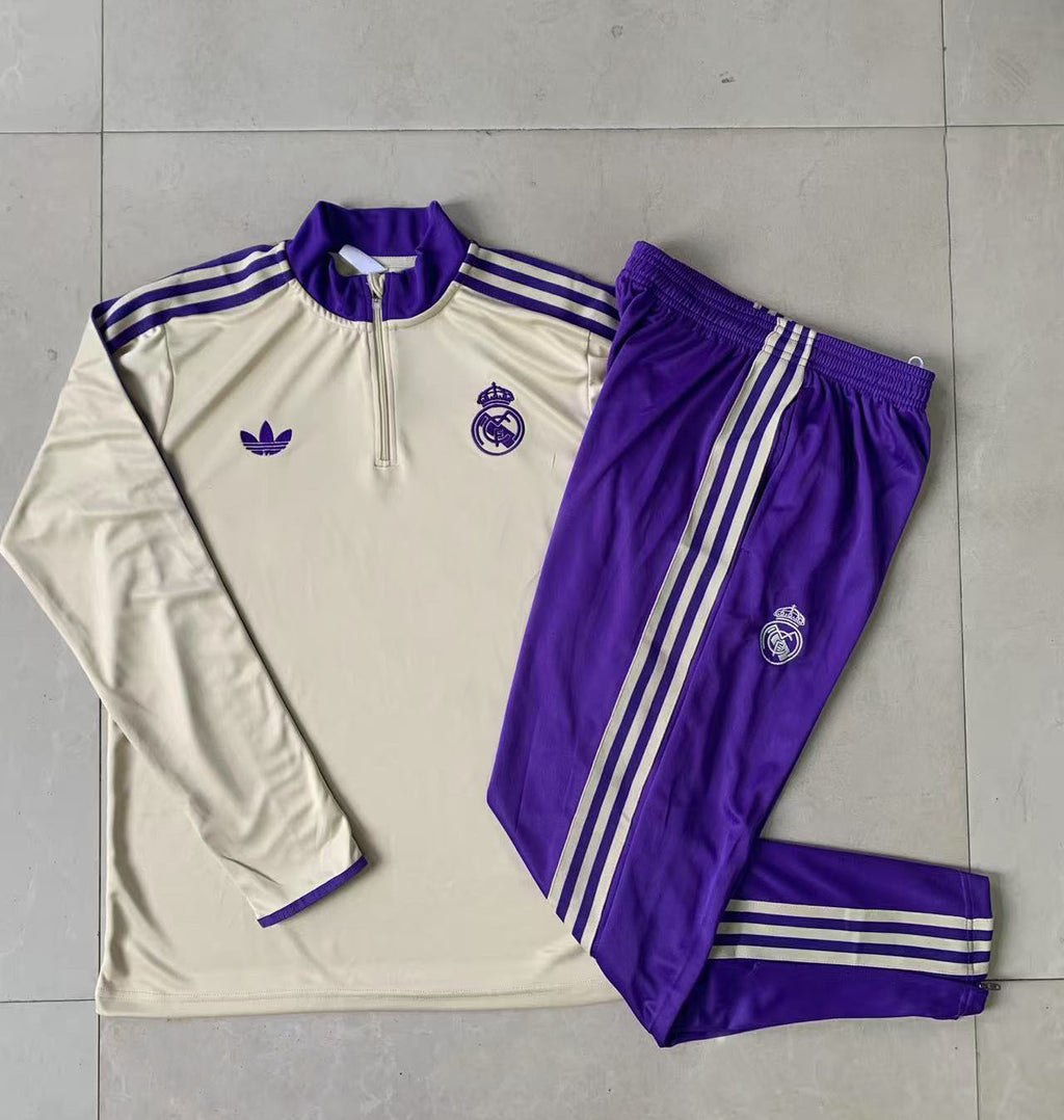 Real Madrid - Tracksuit - Halfzip - Kids