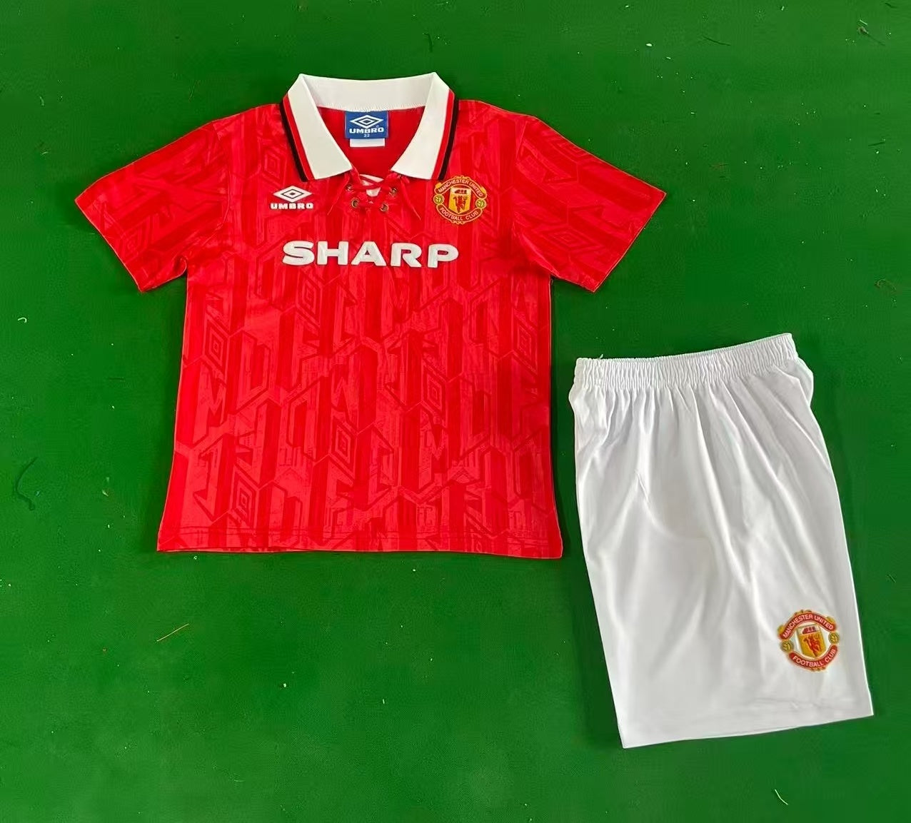 Manchester United - Home - 1992/94 - Kids - Retro