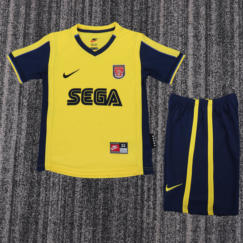 Arsenal - Away - 2000/01 - Kids - Retro