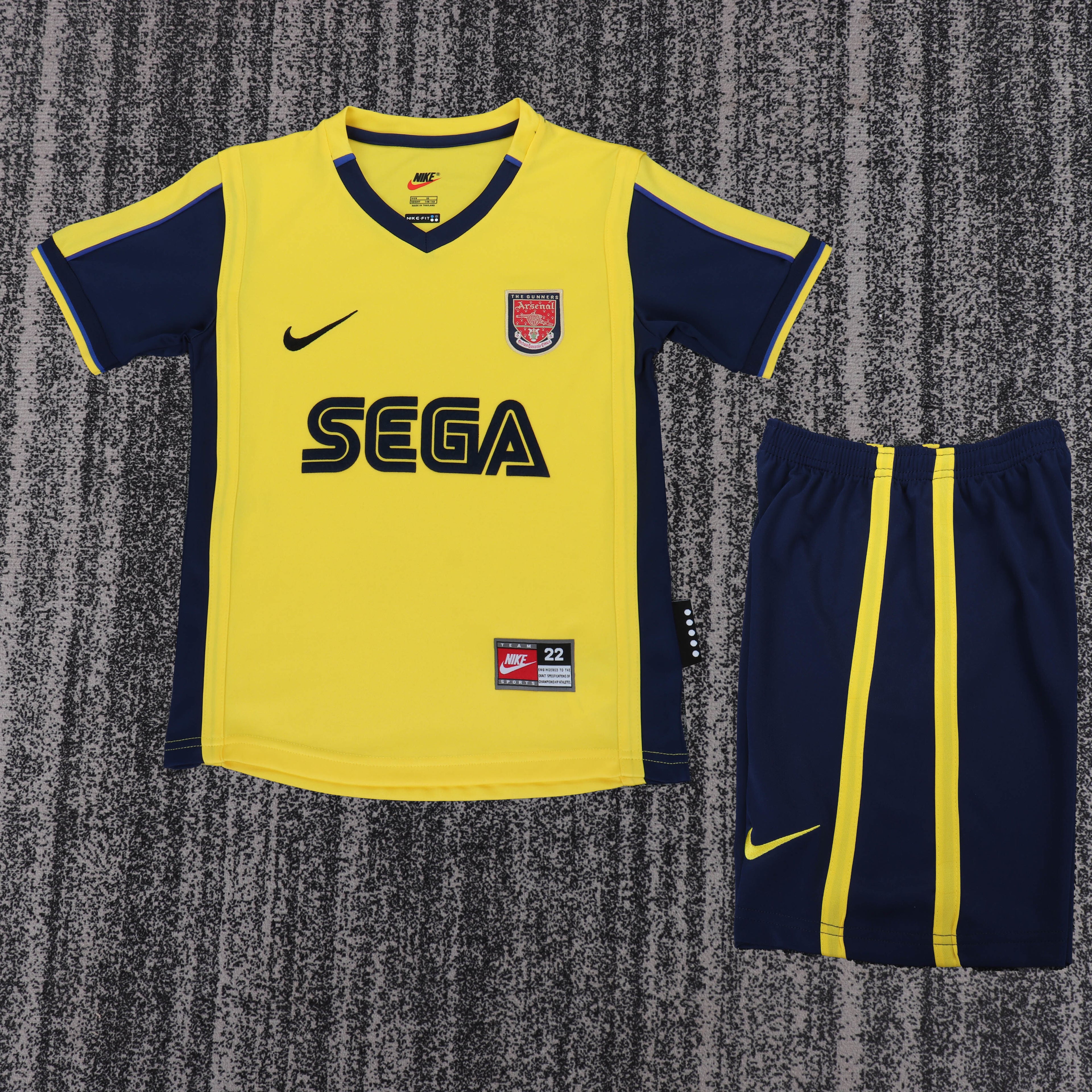 Arsenal - Away - 2000/01 - Kids - Retro
