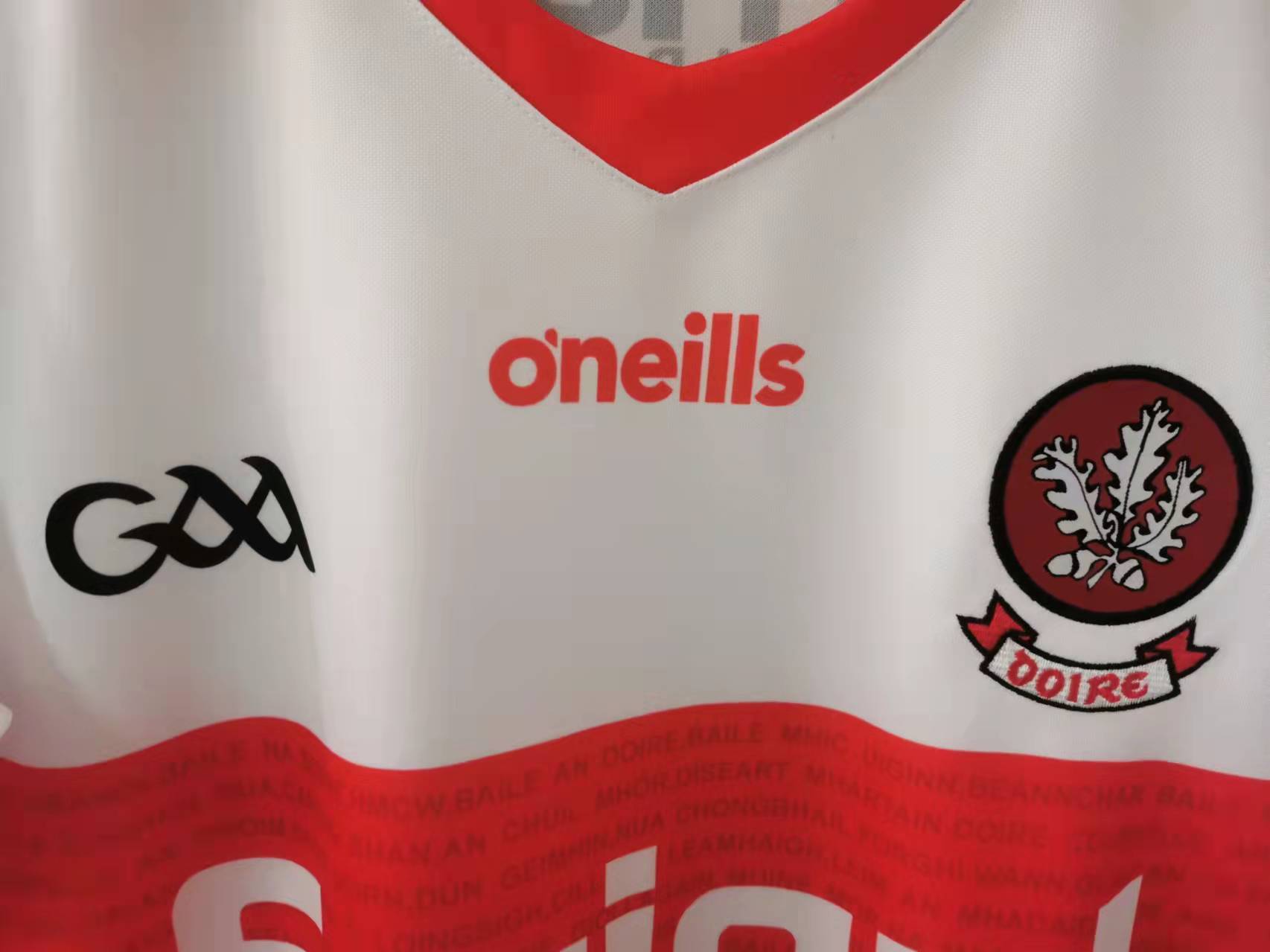 Derry - Away - GAA - 2024 - Adults