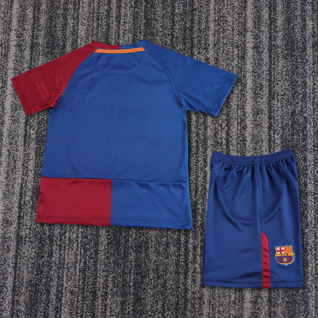 Barcelona - Home - 2008/09 - Kids - Retro