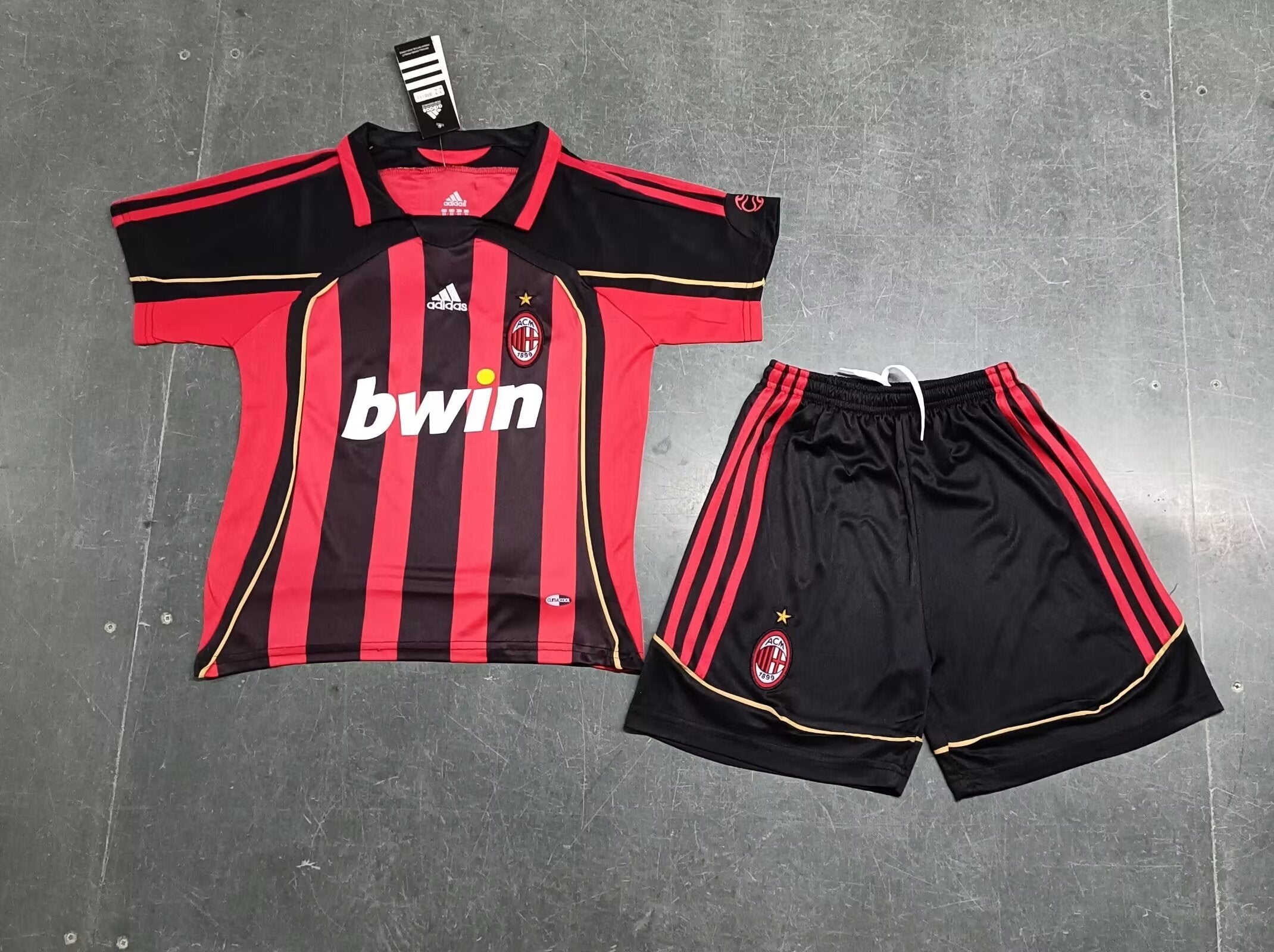 AC Milan - Home - 2006/07 - Kids - Retro