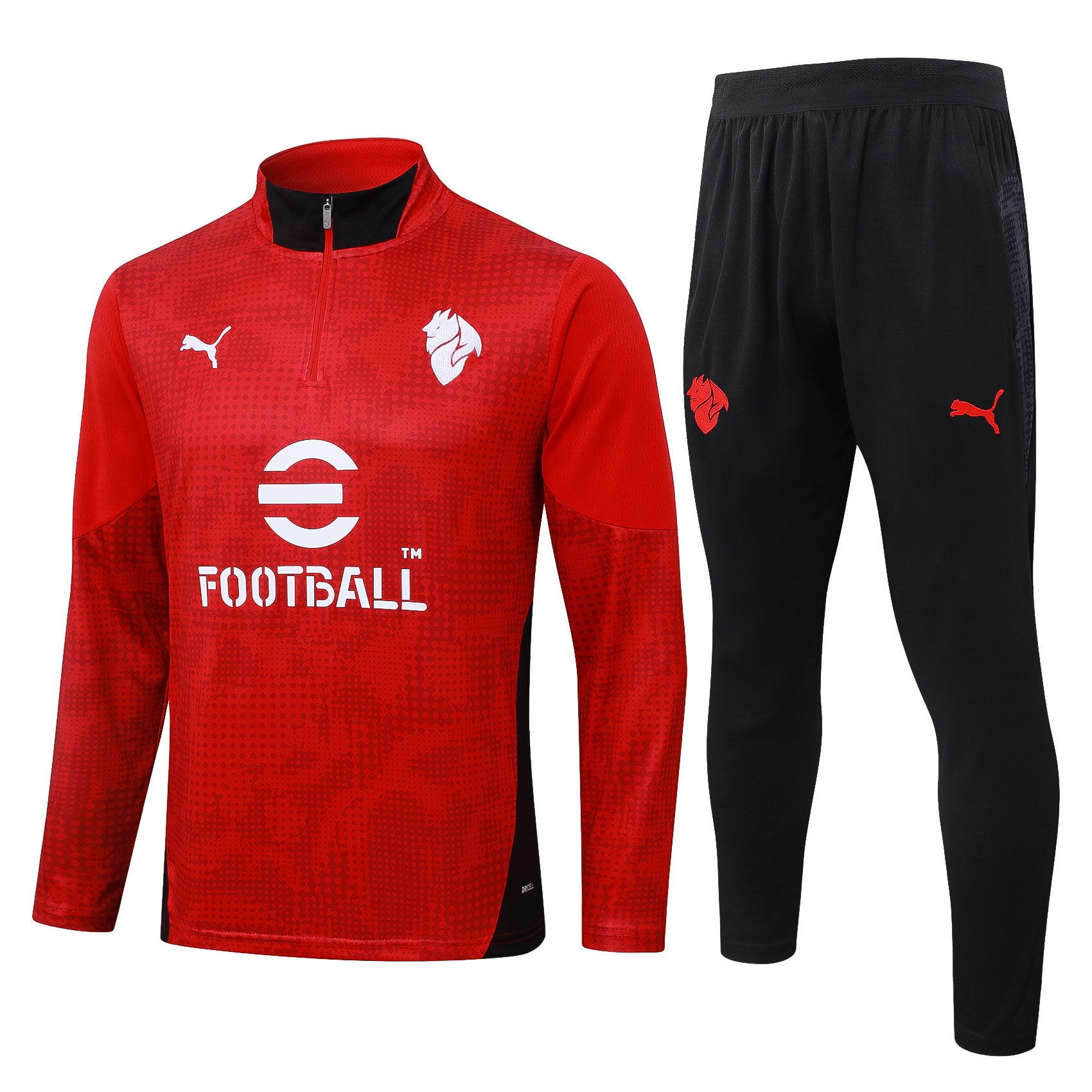 AC Milan - Tracksuit - Halfzip 2 - Adults