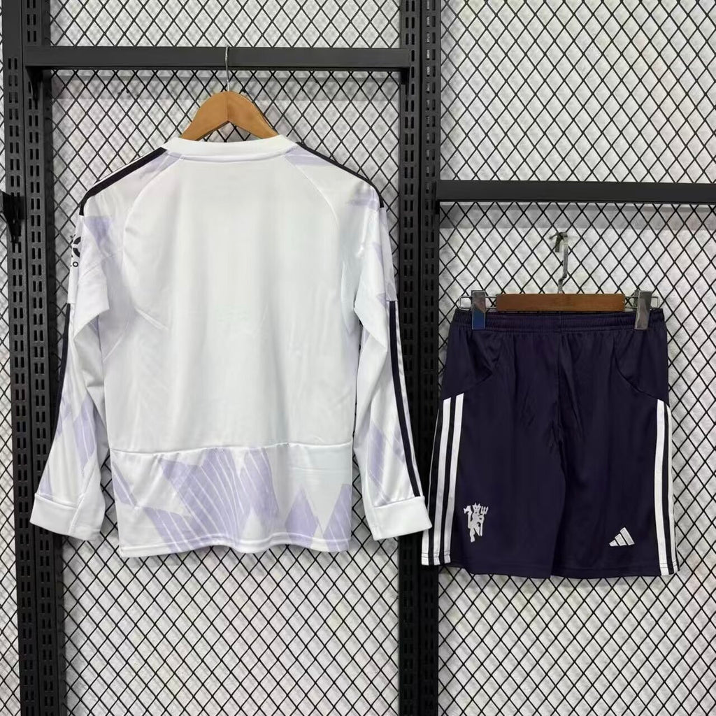 Manchester United - Away - LS - 25/26 - Kids