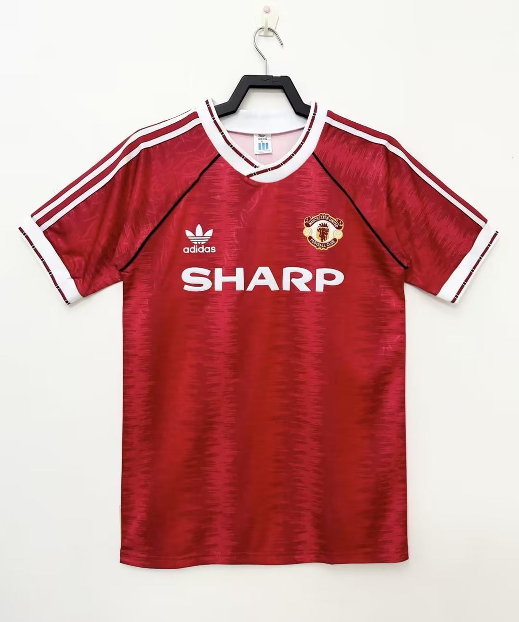 Manchester United - Home - 1990/92- Retro - Adults