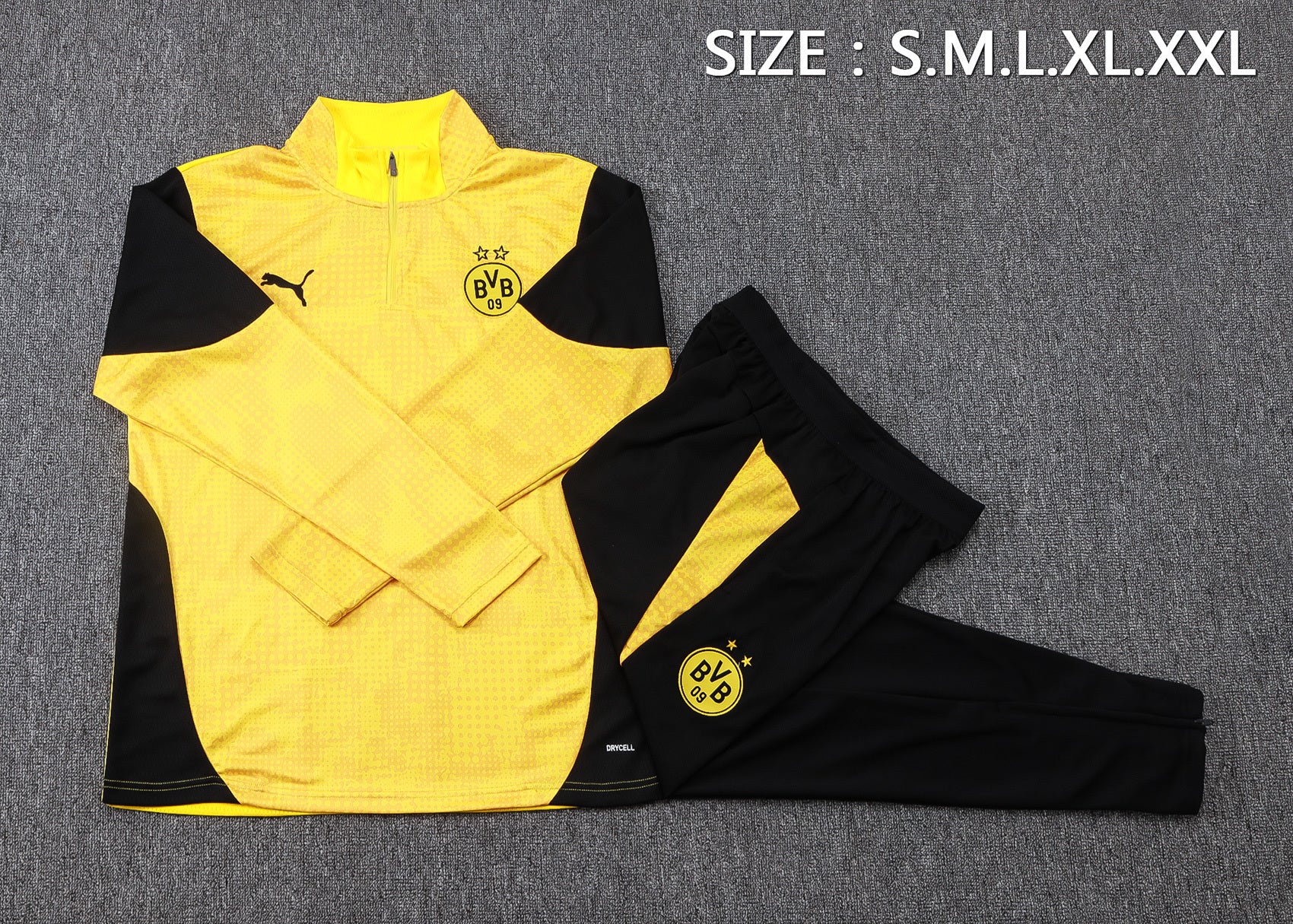 Borrusia Dortmund - Tracksuit - Halfzip - Adults
