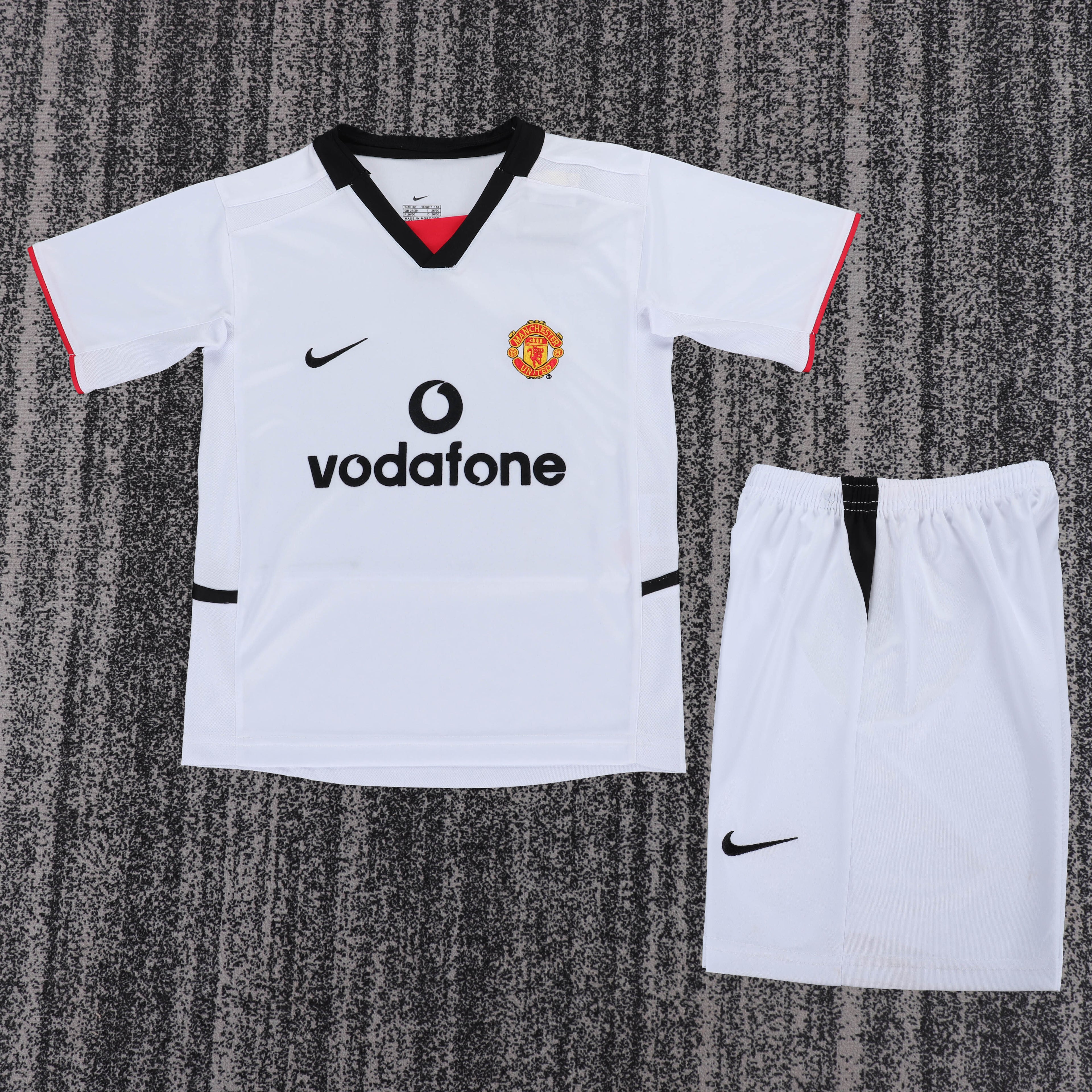 Manchester United - Away - 2002/03 - Kids - Retro