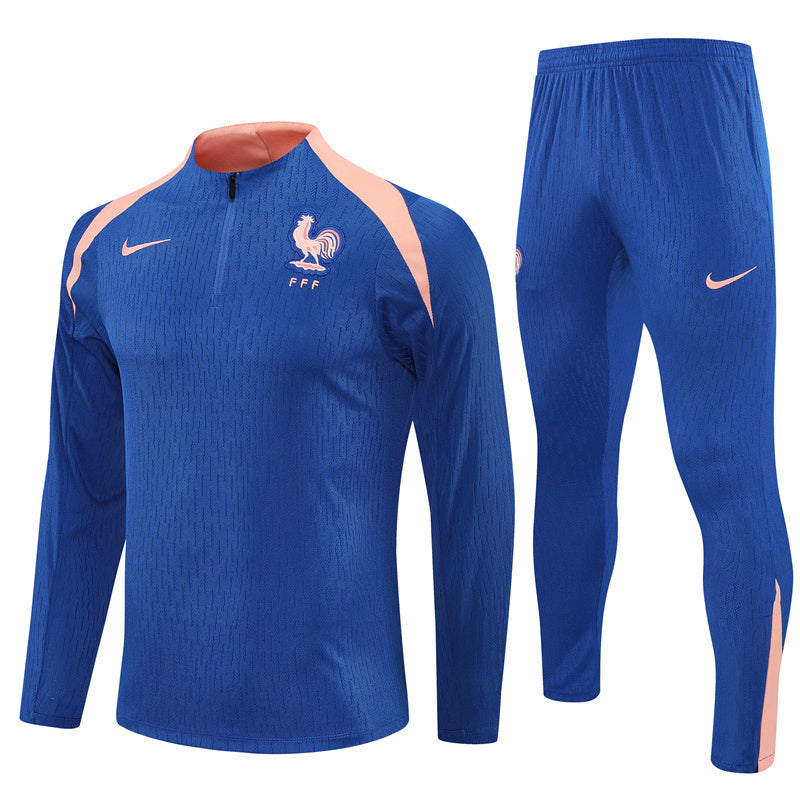 France - Tracksuit - Halfzip - Adults