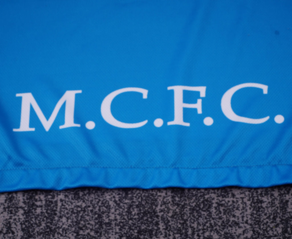 Manchester City - Home - 1997/98 - Kids - Retro