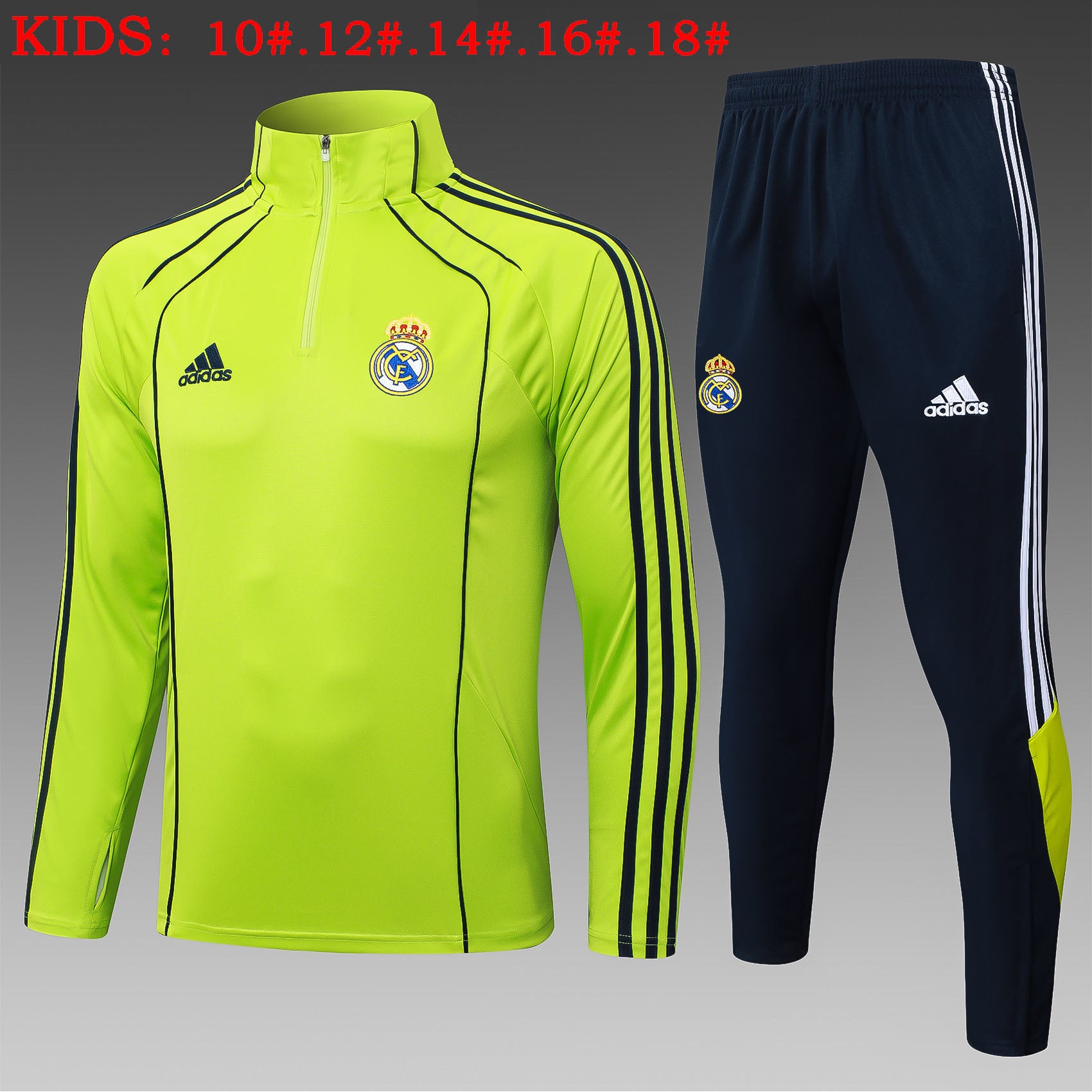 Real Madrid - Tracksuit - Halfzip - 2026 - Kids