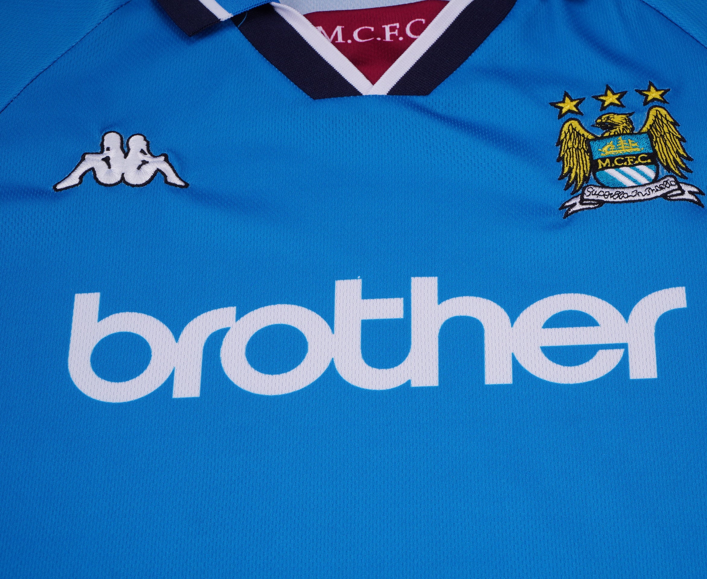 Manchester City - Home - 1997/98 - Kids - Retro