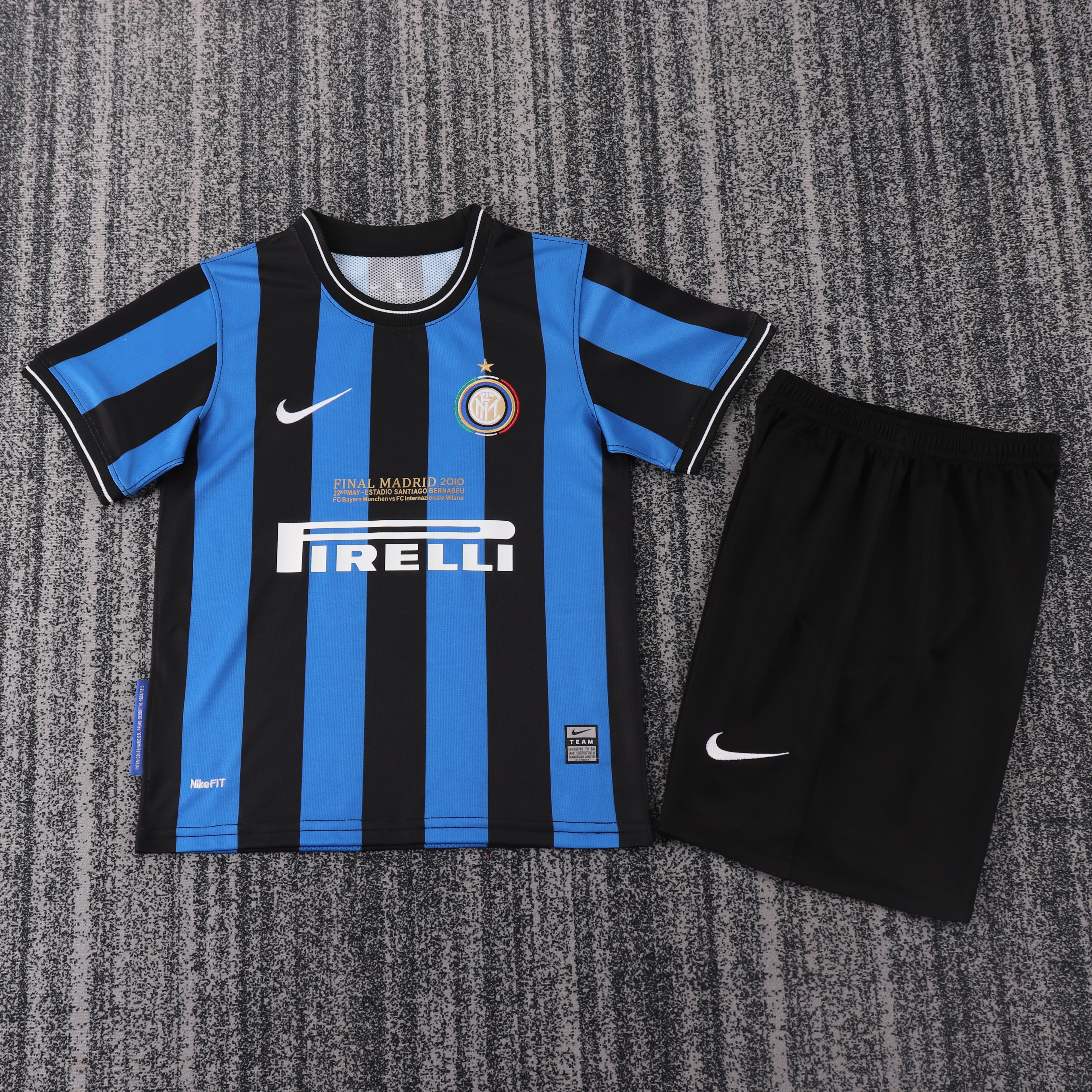 Inter Milan - Home - 2009/10 - Kids - Retro