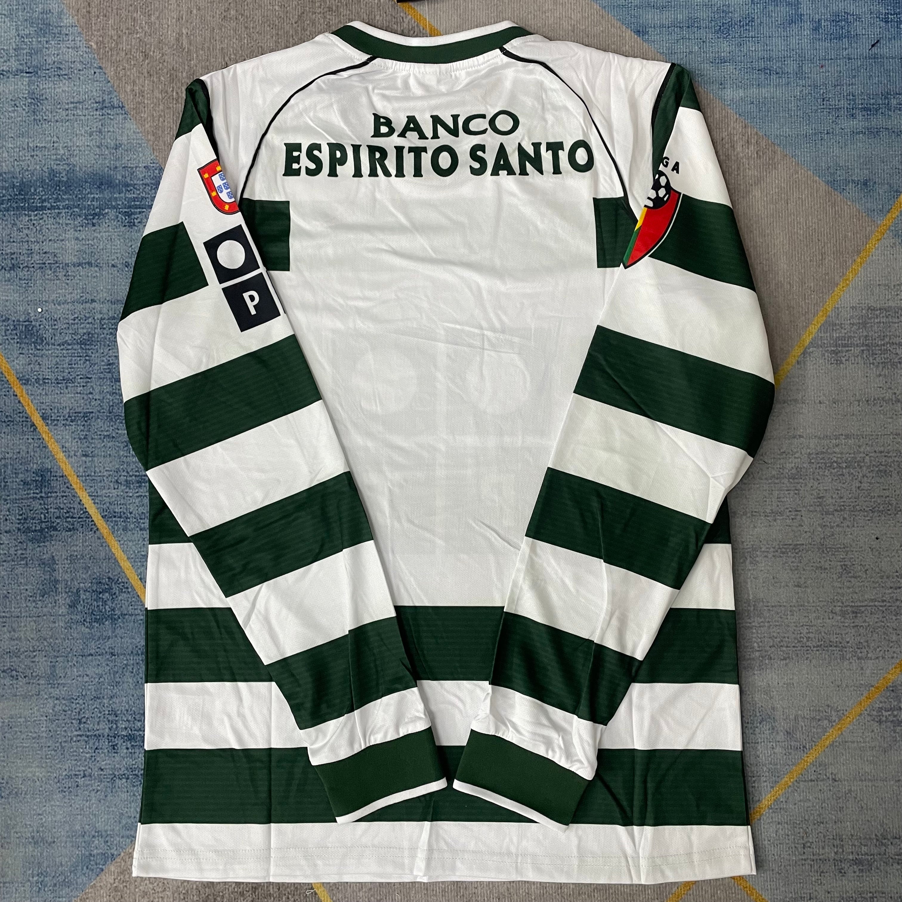 Sporting Lisbon - Home - 2001/03 - Retro - LS - Adults