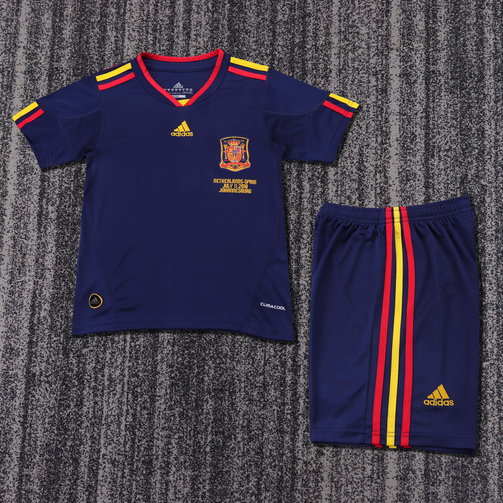 Spain - Away - 2010 - Kids - Retro