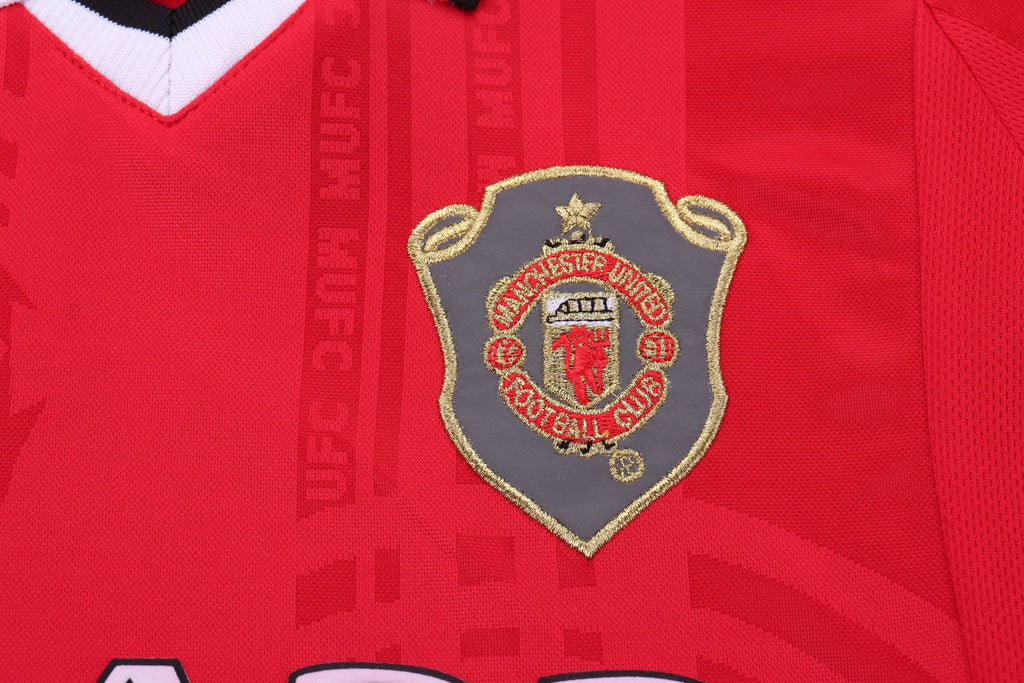 Manchester United - Home (European) - 1999/00 - Kids - Retro