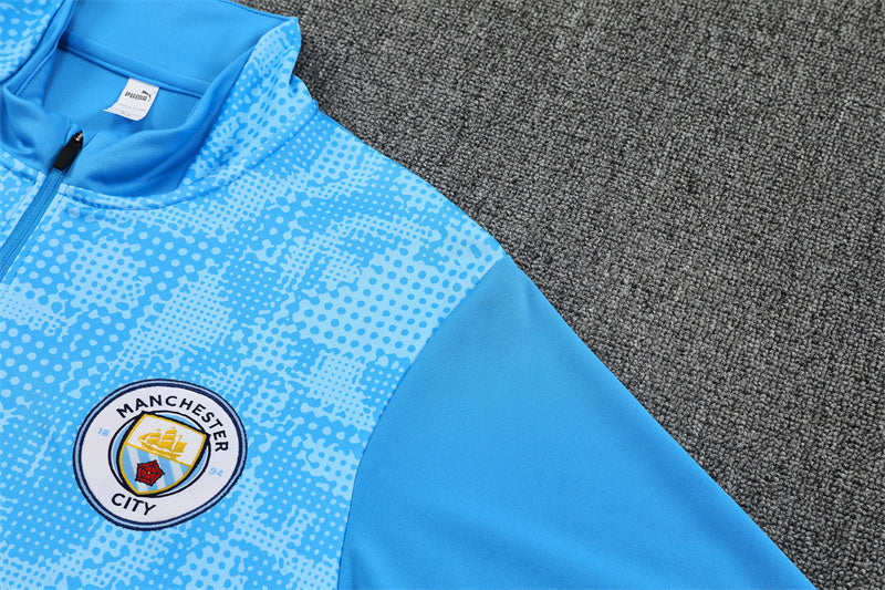 Manchester City - Tracksuit - Halfzip 3 - Adults