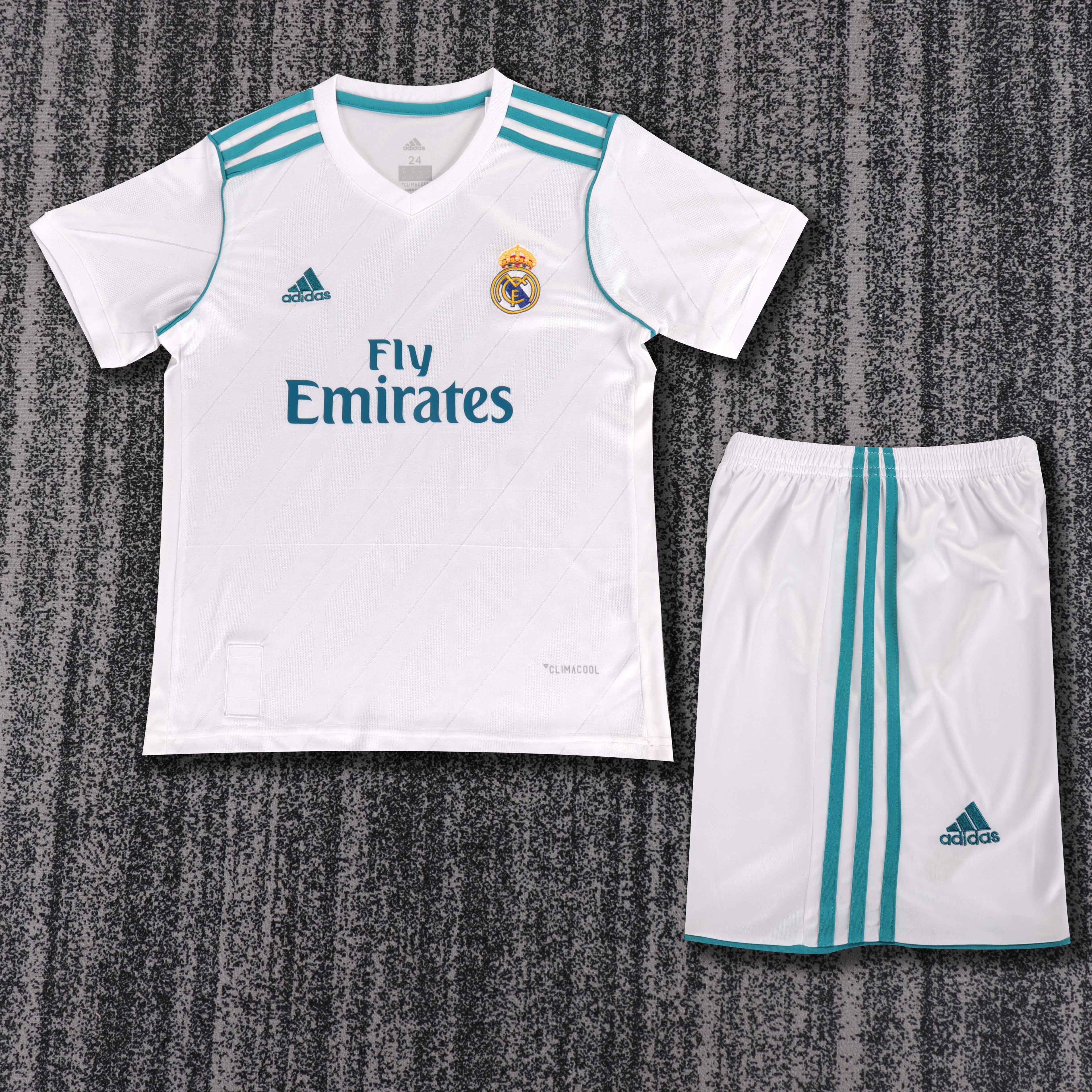 Real Madrid - Home - 2017/18 - Kids - Retro