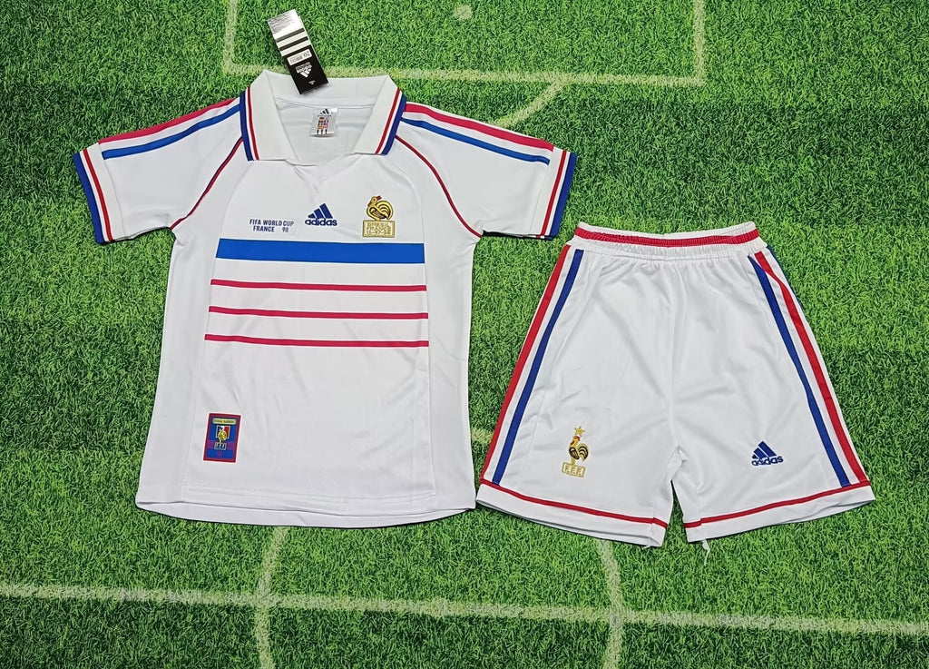France - Away - 1998 - Kids - Retro
