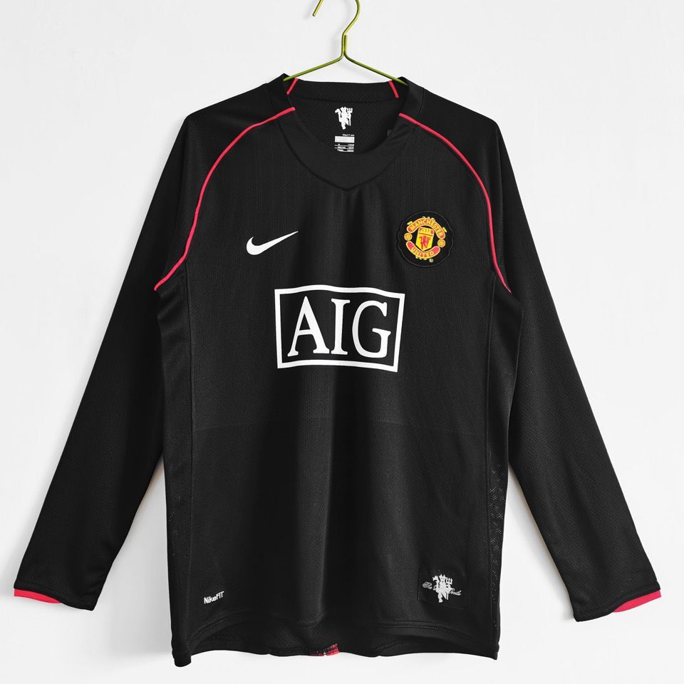 Manchester United - Away - 2007/08 - Retro - Adults - LS