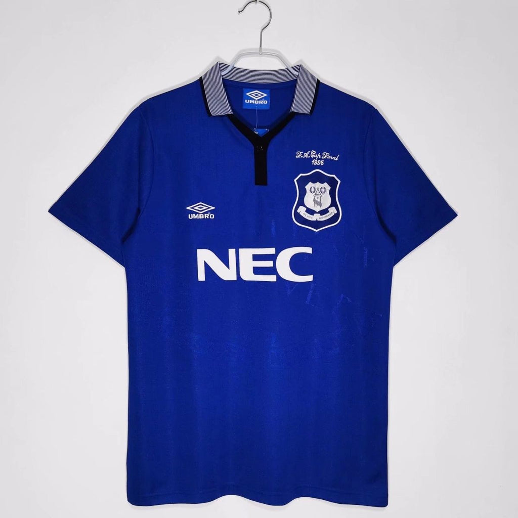 Everton - Domicile - Finale de la FA Cup 1995 - Rétro - Adulte