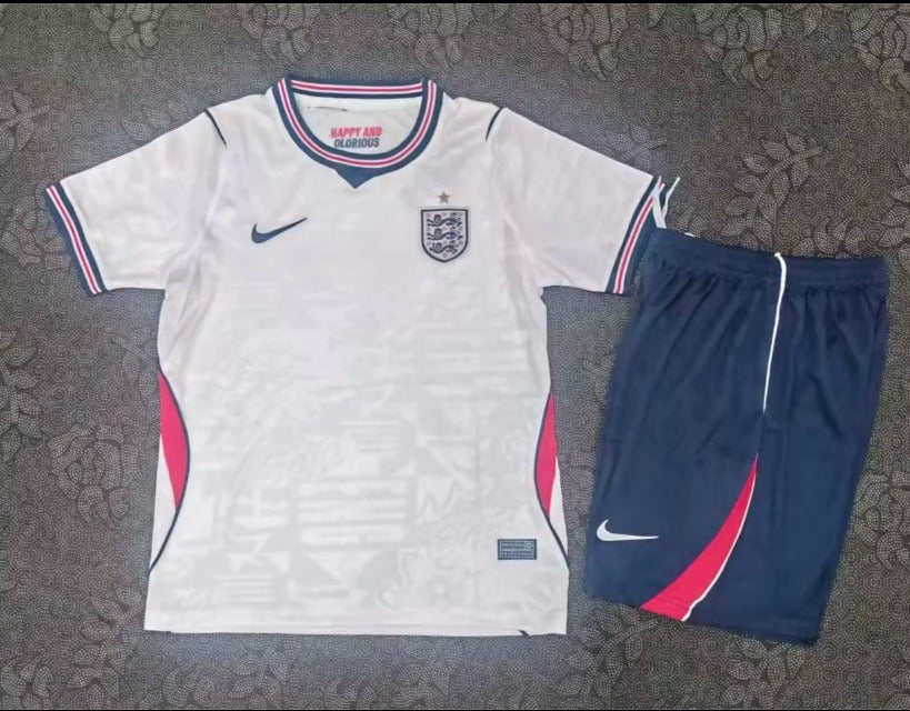 England - Home - 2026 (Navy Shorts) - Kids