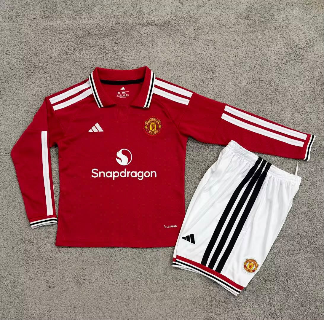 Manchester United - Home - LS - 26/27 - Kids
