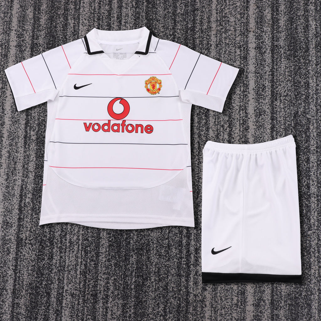 Manchester United - Away - 2003/05 - Kids - Retro