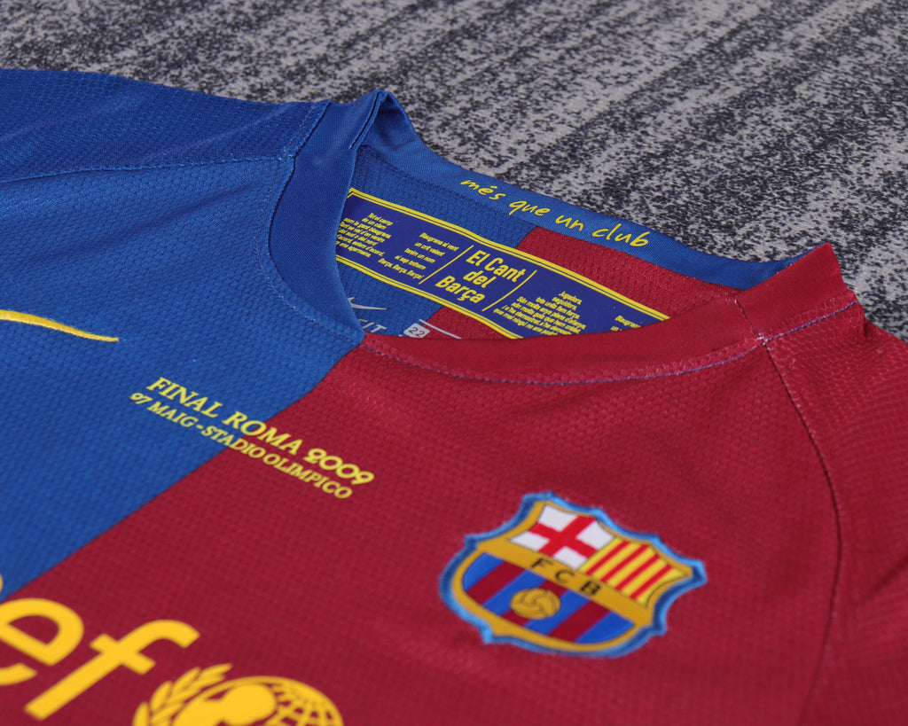 Barcelona - Home - 2008/09 - Kids - Retro