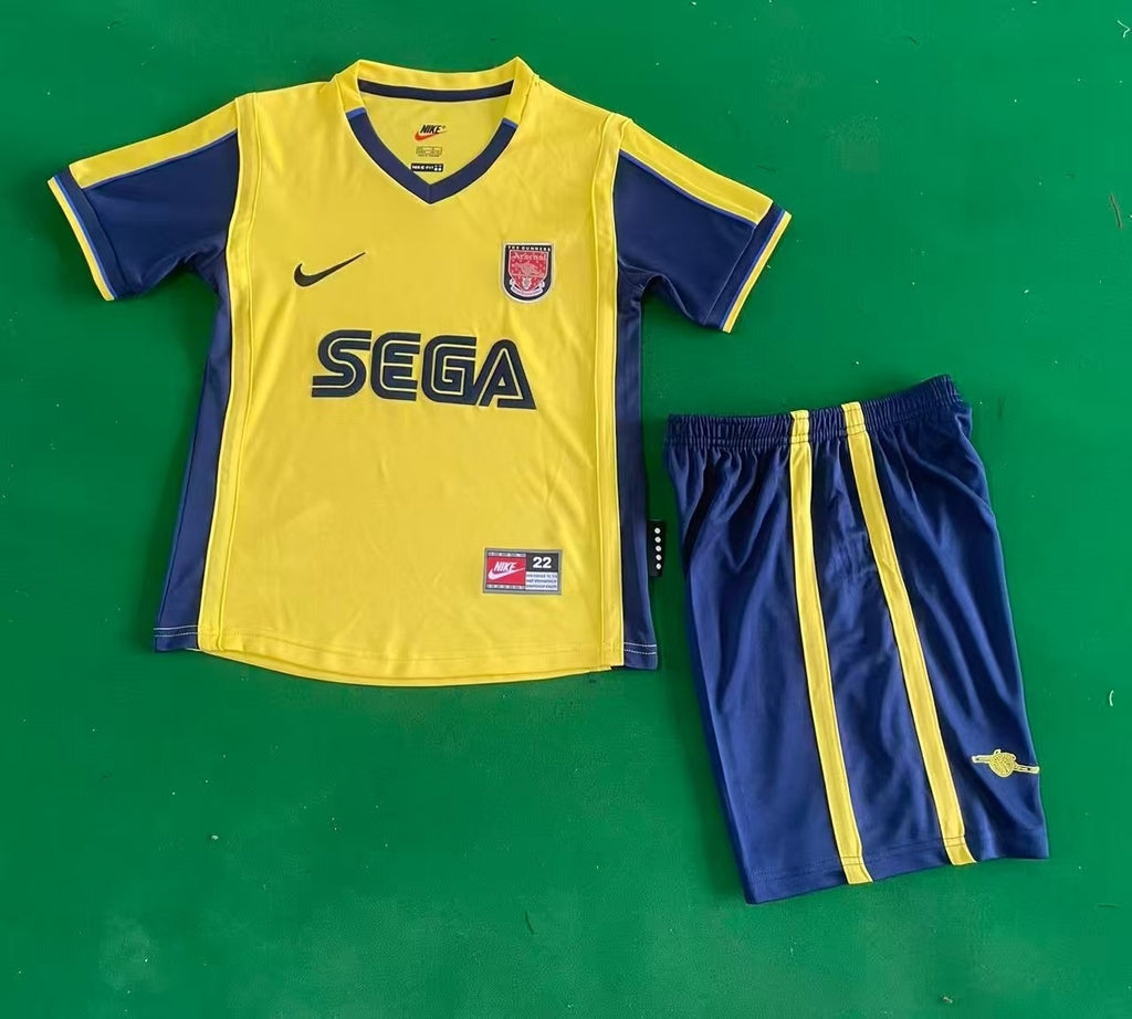 Arsenal - Away - 2000/01 - Kids - Retro