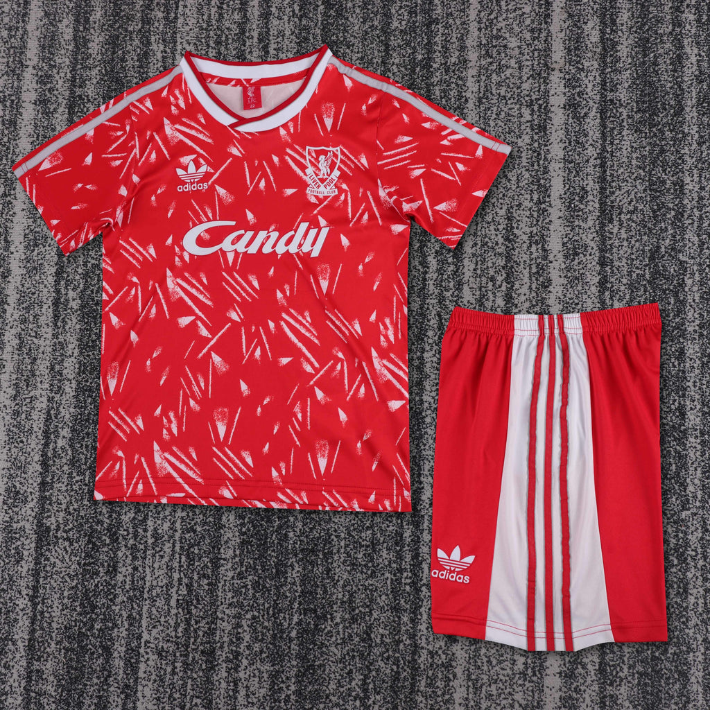 Liverpool - Home - 1989/91 - Kids - Retro