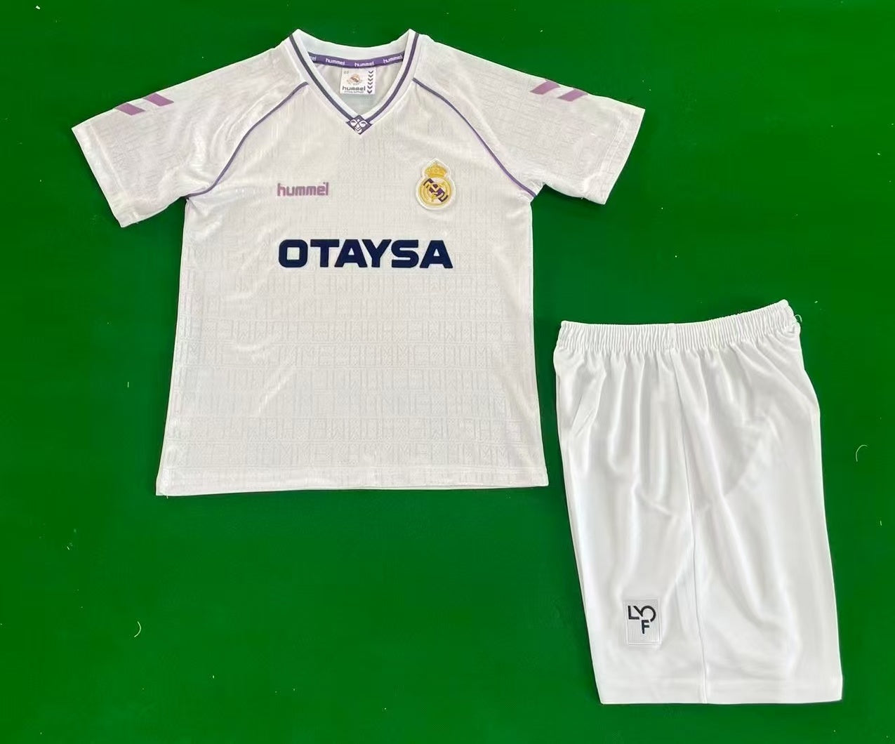 Real Madrid - Home - 1990/92 - Kids - Retro