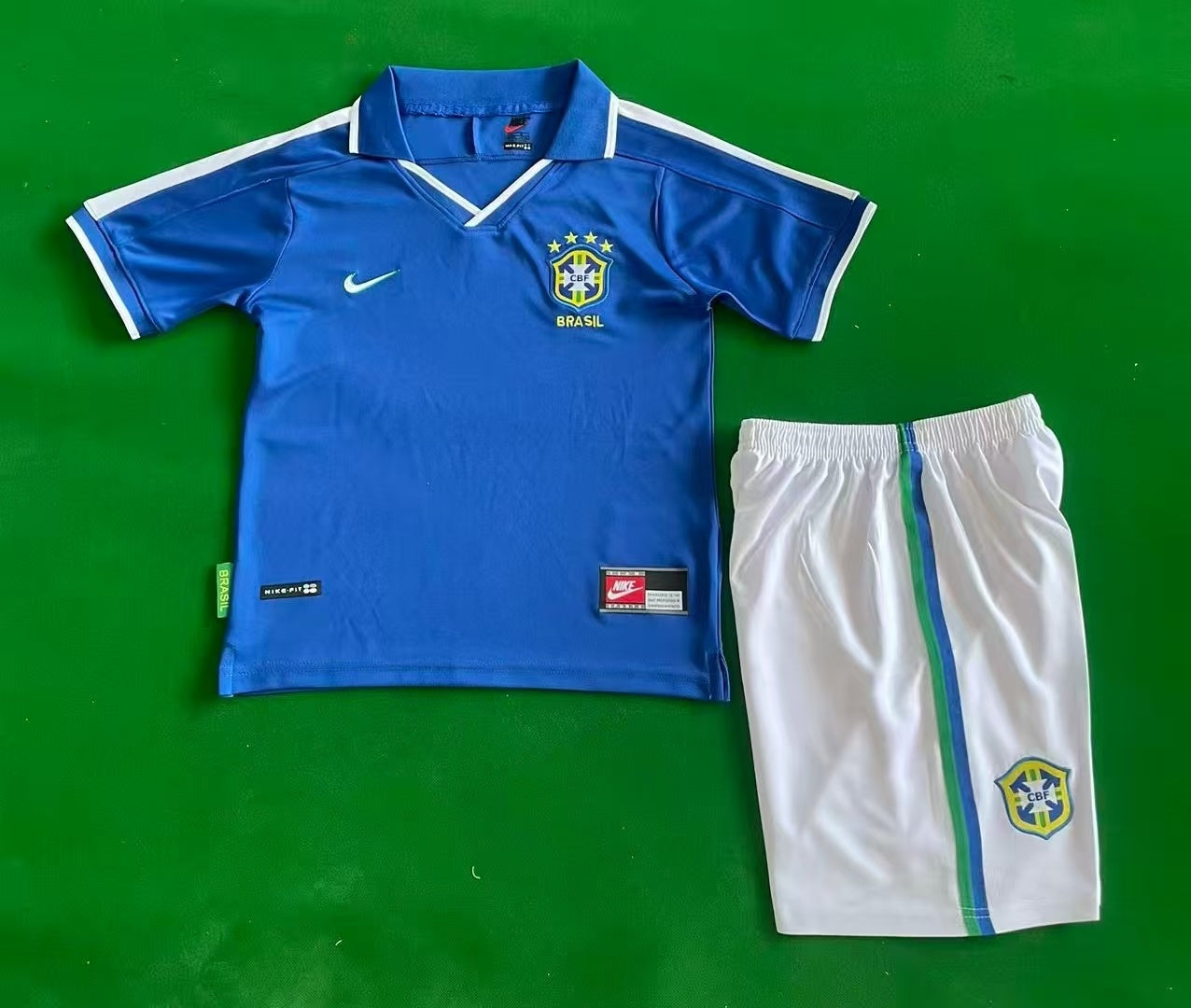 Brasil - Away - 1997 - Kids - Retro