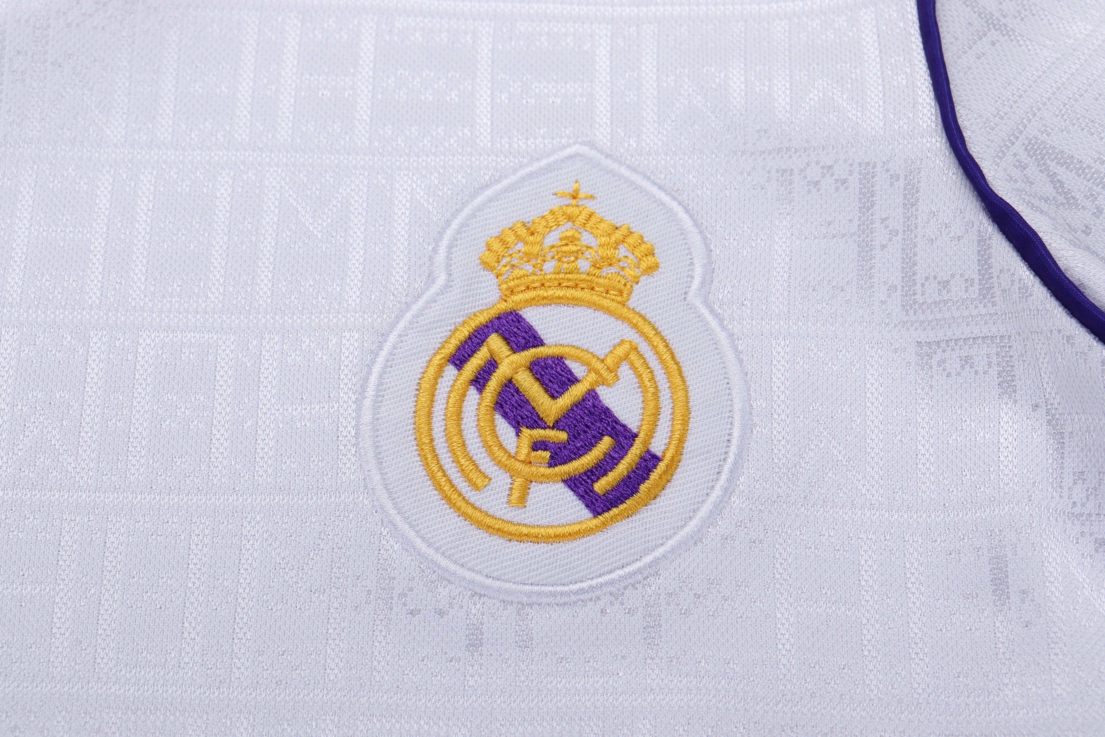 Real Madrid - Home - 1988/90 - Kids - Retro
